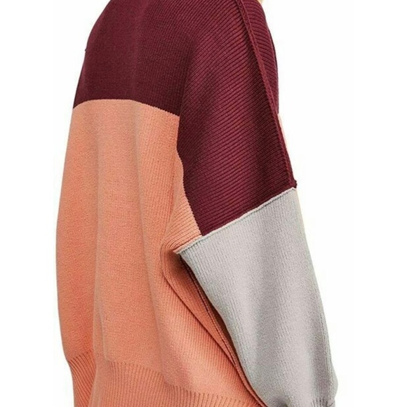 💋Free People Color block Sweater - Picture 3 of 3